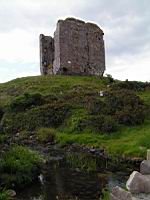 Irlande, Co Kerry, Dingle, Minard castle (3)